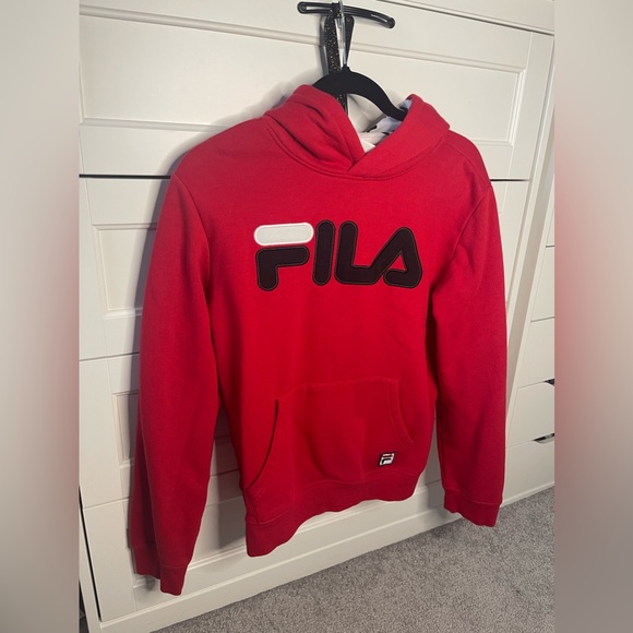 FILA Red Hoodie - Picture 1 of 1